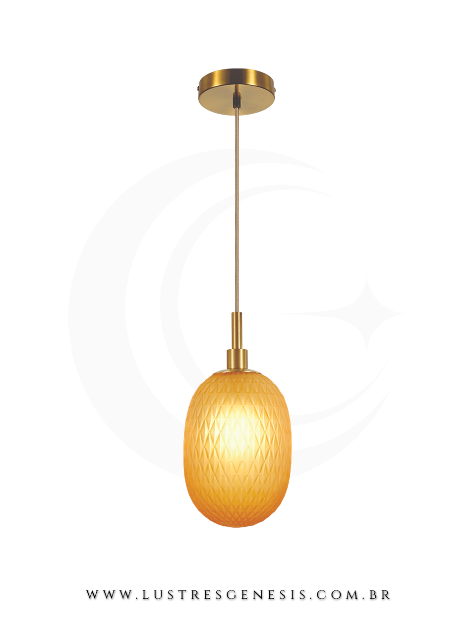 O Pendente Moderno em metal bronze e vidro e a escolha perfeita para agregar elegancia e sofisticacao ao seu ambiente. Com soquete E14, mede 12x25cm e oferece acabamento refinado.